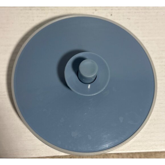 Vintage Tupperware #1575-6 Go Between 1.5 Quart Pitcher w/ Blue Push Button Lid - Picture 7 of 11